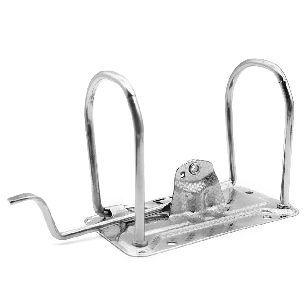 Rectangular Lever Arch Clip 50mm Lever Arch File Locking Clip Silver 0