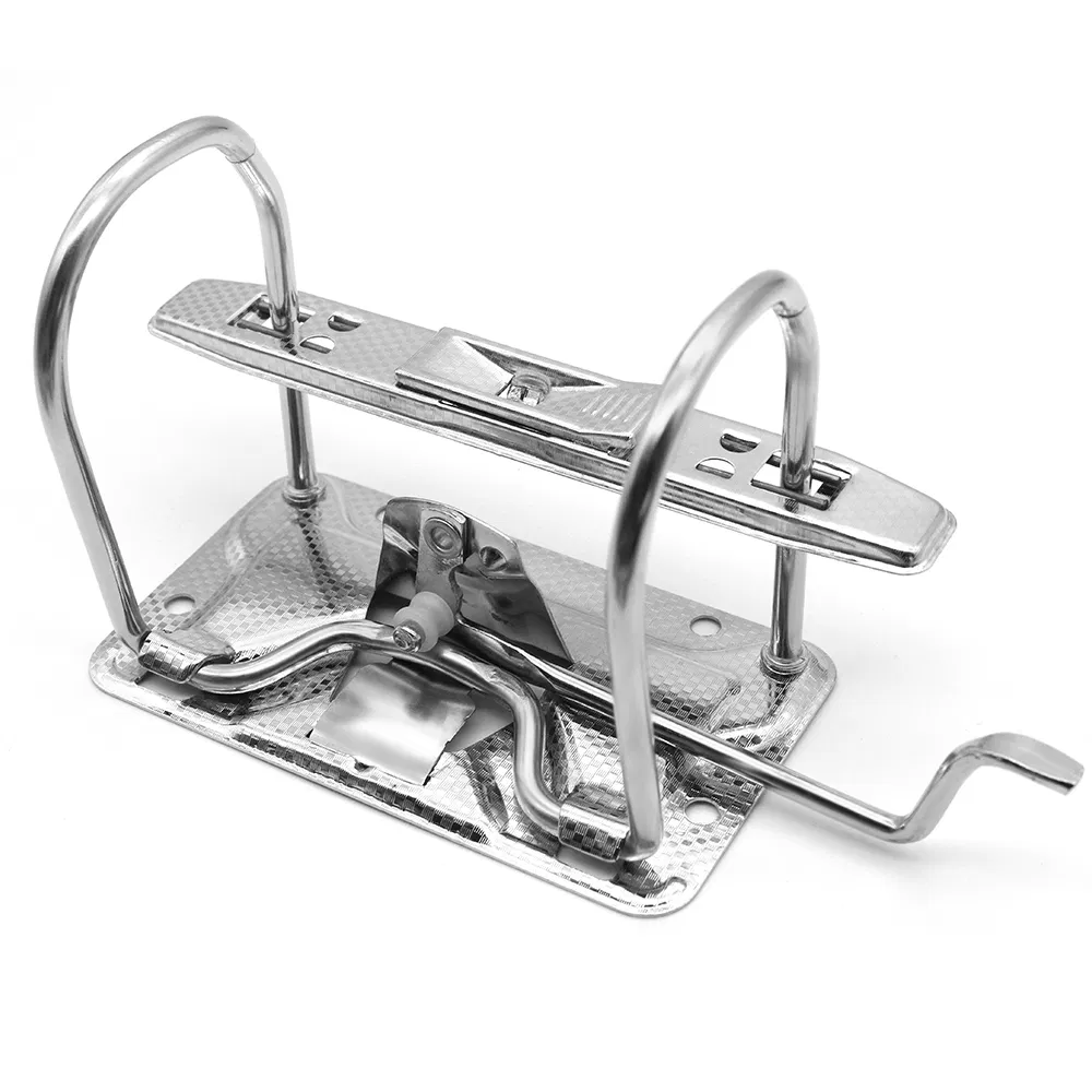 Rectangular Lever Arch Clip 50mm Lever Arch File Locking Clip Silver 1