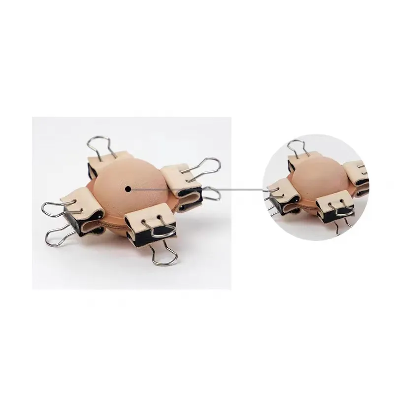 Mouse Shape Triangle Clip Lightweight File Clip Metal Small 4